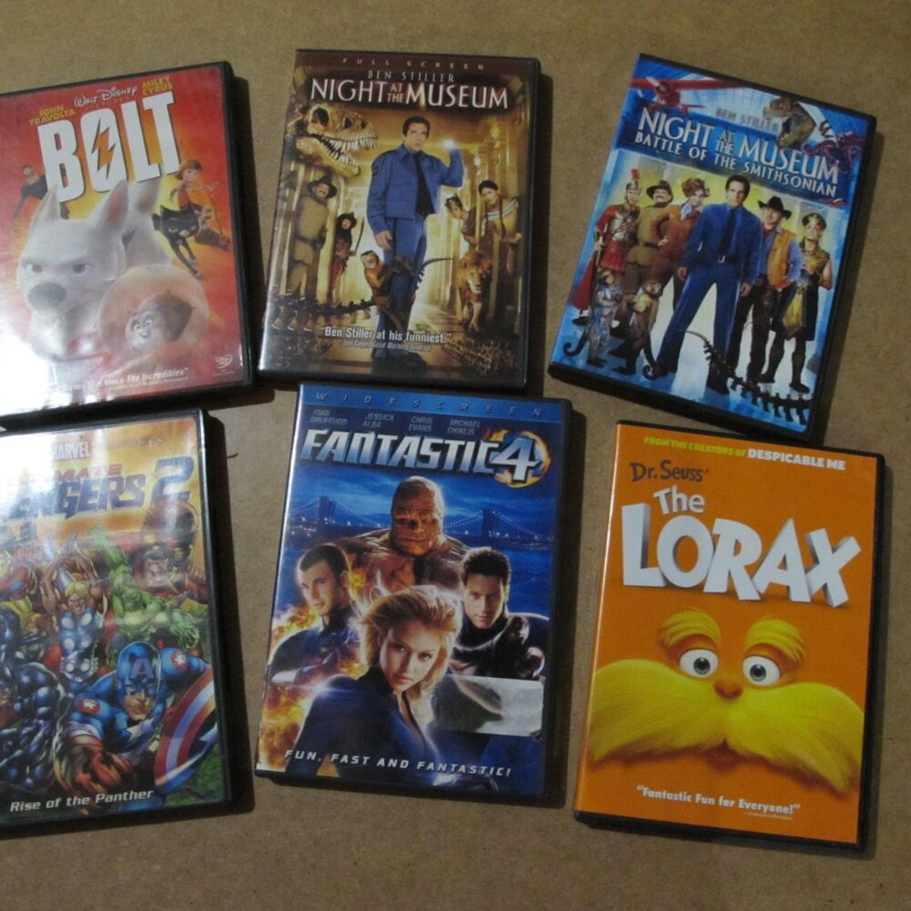 DVD Bundle - Bundle of 6 DVD/Movies